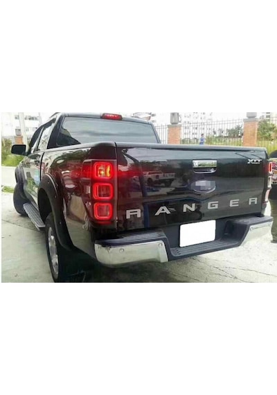 Ducki Ford Ranger 2012-2022 Ledli Stop Çerçevesi