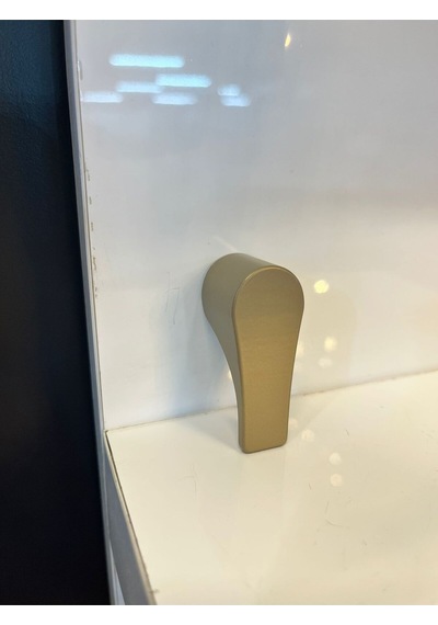 Venedik Metal Düğme Kulp Tek Delik Bonj Renk Dolap Kapak Modern Tv Ünite Çekmece Mobilya Kapuçino