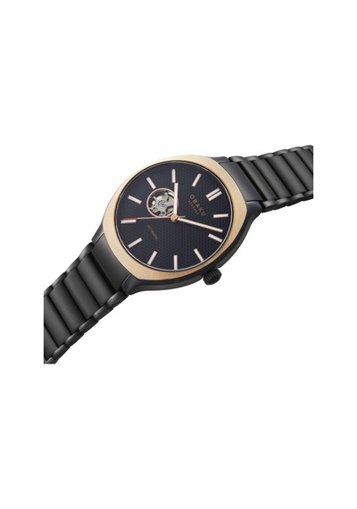 Obaku Denmak V303gtmbsb Erkek Kol Saati Siyah