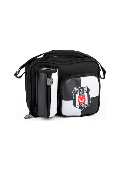 Beşiktaş Bjk 1903 Logo Desenli Okul Beslenme Çantası - Siyah/beyaz - 25362 Beyaz - Siyah