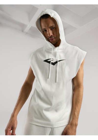 Everlast Ever Classics Oversize Beyaz Erkek Kolsuz Sweatshirt Beyaz