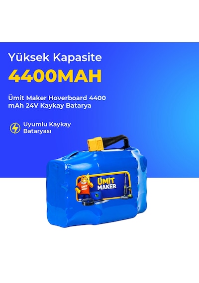 Hoverboard 4400 Mah 24v Kaykay Batarya