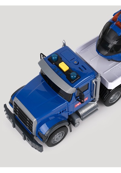 Let's Be Child Drive Sesli Ve Işıklı Büyük Polis Tırı - Standart Çok Renkli
