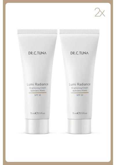 Dr. C. Tuna Lumi Cilt Aydınlatıcı Krem 75ml 2 Adet
