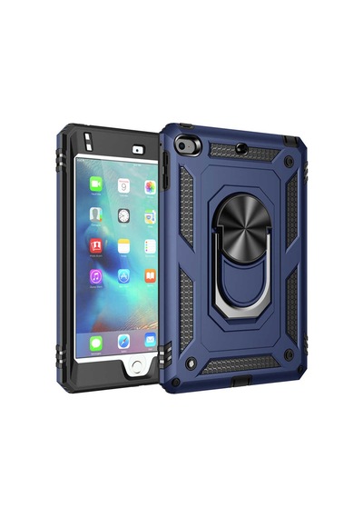 Goocamp Apple Uyumlu iPad  Mini 4. Nesil - Tablet Vega Kapak-mavi Tablet Kılıfı