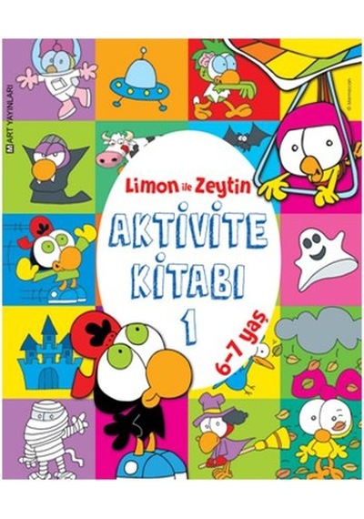 Limon ile Zeytin Aktivite Kitabı - Salih Memecan - Mart Yayınları