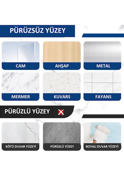 Güçlü Kendinden Yapışkanlı Banyo Askısı Duş Rafı Kancası 10 Adet Turuncu Diğer
