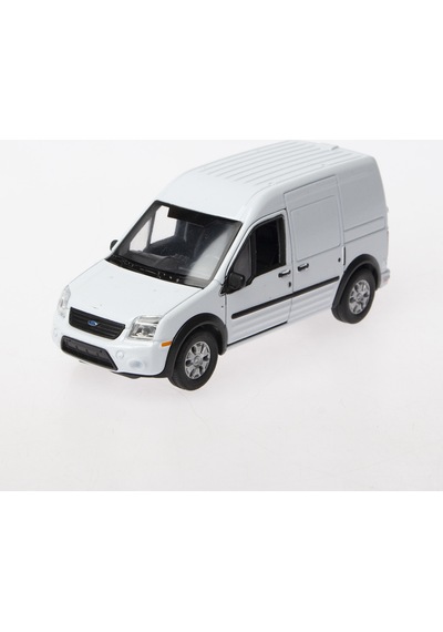 Welly 1:36 Diecast Çek-bırak Ford Transit Connect -beyaz