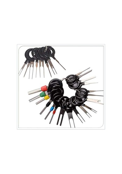 26pcs Araba Terminal Çıkarma Aracı Kiti Terminal Ejektör Kiti Tel Konektörü