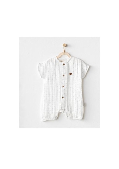 Andywawa Erkek Bebek Tulum - Andywawa - Beyaz - 6-9 Ay - Ac24737- Beyaz