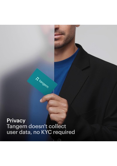 Tangem Wallet Kripto Para Cüzdanı Nfc-soğuk Cüzdan 3'lü Kart Electra Sea
