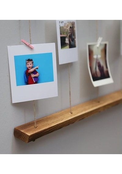 Bfd Shop Çerçeve Ahşap İpli Fotoğraf Askısı 50 X 70