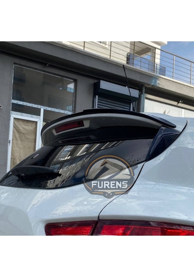Renault Clio 4 2012-2019 Bagaj Üstü Yarasa Spoiler Bagaj Çıtası Piano Black Spoyler
