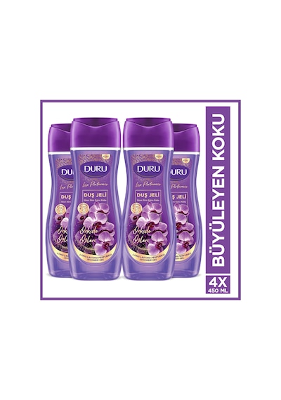 Duru Lux Perfumes Orkide Duş Jeli 4x450 Ml Diğer
