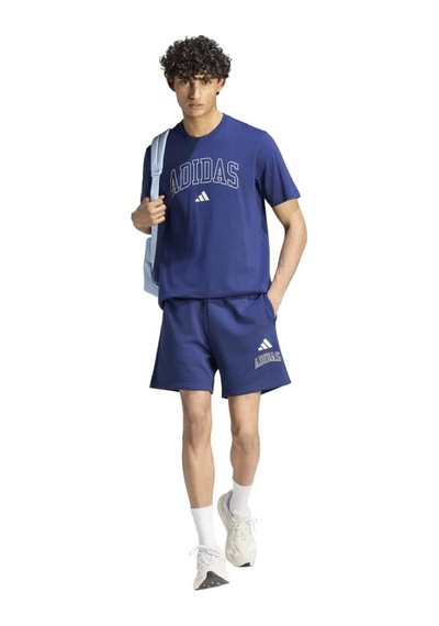 Adidas M Collegıate Erkek Spor Tişört - Kc7184 Mavi