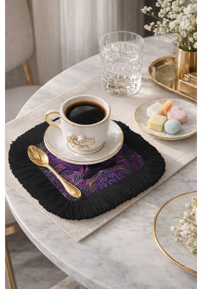 Renkli Mandala Lotus Saçaklı Sunum Peçetesi-meditasyon Ruhani Bohem Mor Siyah Bardak Altlığı Mendil Sisli Mint Yeşili Renkli Mandala Lotus Saçaklı Sunum Peçetesi-meditasyon Ruhani Bohem Mor Siyah Bardak Altlığı Mendil Sisli Mint Yeşili