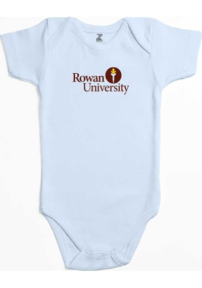 Zepplin Giyim Rowan University Logo Text Pembe Bebek Body Zıbın