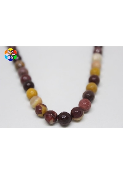 Jasper Taşı Faset Dizi 6Mm (9803)