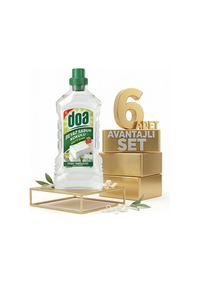 Doa Yüzey Temizleyici Beyaz Sabun 6x2,5 Lt Diğer