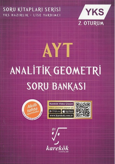 Karekök Yayınları Ayt Analitik Geometri Soru   Bankası