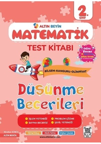 Altın Nokta 2. Sınıf Matematik Test Kitabı
