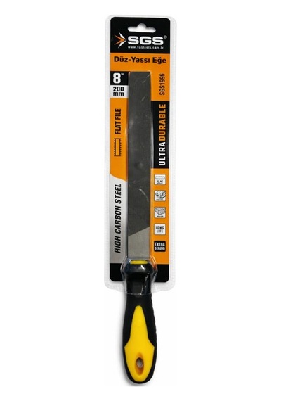 Sgs Sgs1996 Düz Yassı Eğe 8" 200mm