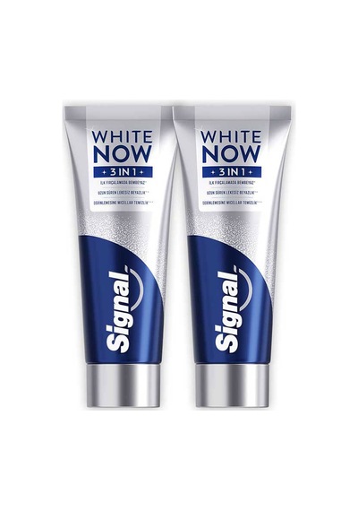 Signal White Now Diş Macunu 3 İn 1 Original 75 Ml X2