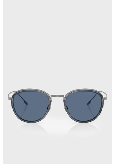 Giorgio Armani Yuvarlak Güneş Gözlük Erkek Gözlük 0ar6068 300380 50 Gri