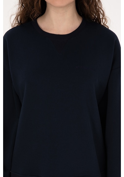 U.S. Polo Assn. Kadın Lacivert Bisiklet Yaka Sweatshirt 50320028-VR033