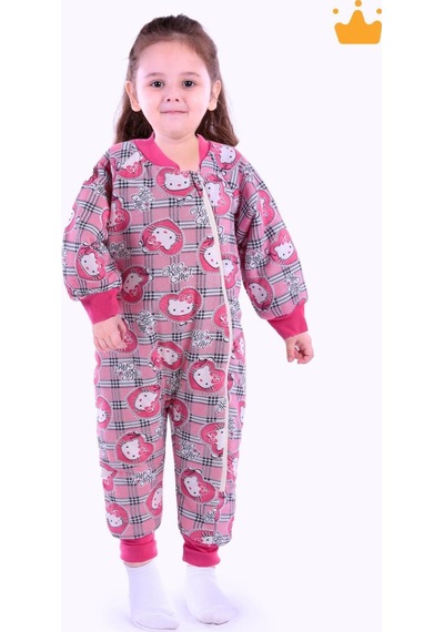 Babyhola 2-9 Yaş Kalın Elyaf Dolgulu 2.5 Tog Premium Kalite Çocuk Uyku Tulumu 23504 Fuşya