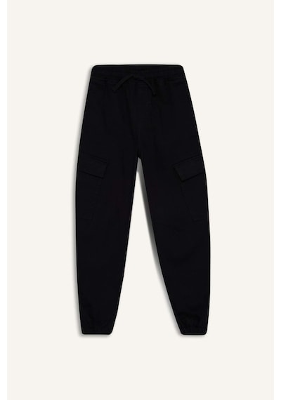 Defacto Jogger Fit Gabardin Siyah Erkek Çocuk Pantolon F1970a8/bk81 Siyah