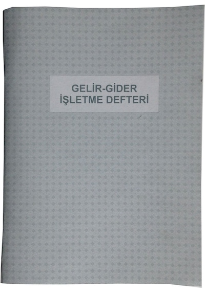 Dilman İşletme Gelir Gider Defteri 48 Yaprak