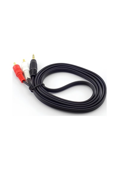 Speeduf 1.5 Metre Stereo Lale Kablo Ses Sistemi Kablosu Aux Rca