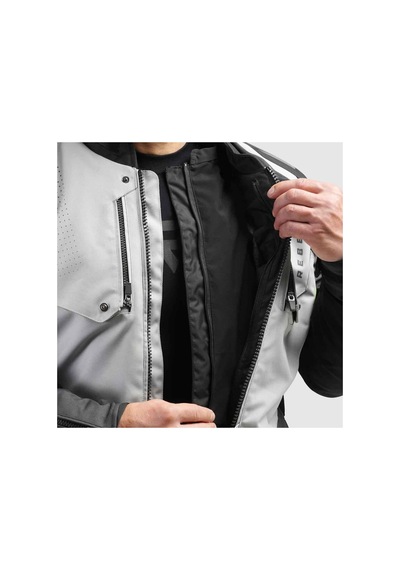 Rebelhorn Hiker Iv Lady Kadın Motosiklet Montu Siyah - Gri - Sarı