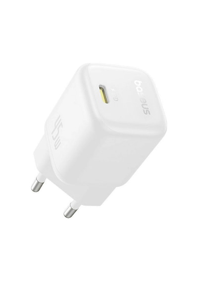 Baseus Picogo Gan 1C 45 W Hızlı Şarj Cihazı Beyaz