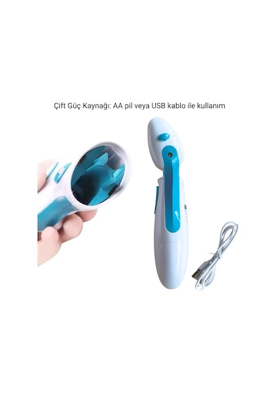 Kum Makara Başlık Elektronik Ayak ve Topuk Törpüsü