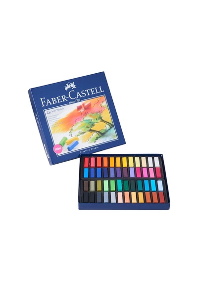 Creative Studio Mini Toz Pastel Boya Soft 48 Renk Yarım Boy 51