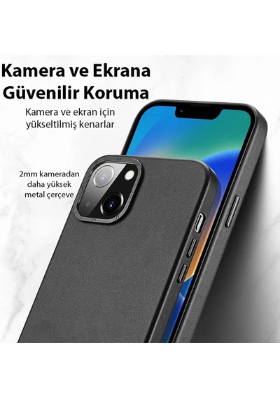Dux Ducis Grit Series İphone 14 6.1inç Premium Magsafe Uyumlu Kılıf- 5775 Pembe