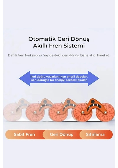 Relax Dirsek Destekli Mekik, Karın Egzersiz Aleti