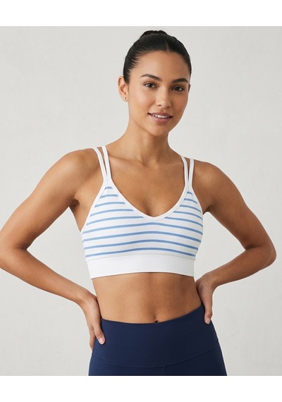 Stormwear Kadın 2'li Fitilli Kumaş Çizgili Büstiyer Crop Top Siyah/mavi Mavi - Siyah Stormwear Kadın 2'li Fitilli Kumaş Çizgili Büstiyer Crop Top Siyah/mavi Mavi - Siyah