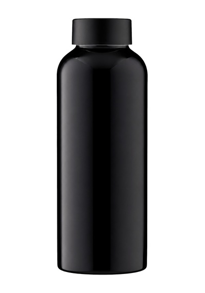Mamawata Black Paslanmaz Çelik Matara 500 Ml Ultra Hafif Sızdırmaz Suluk Siyah