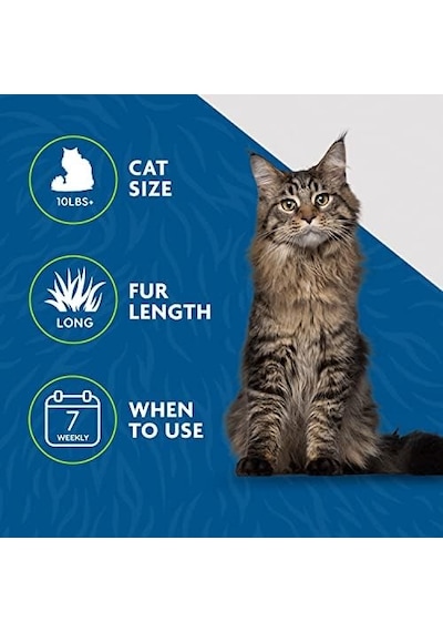 Furminator Kedi Deshedding Aracı, Kediler İçin Deshedding Fırçası, Gevşek Saçları Kaldırır Büyük