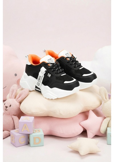 Dark Seer Kids Ds K 2051 Sneaker 2025 Kız Çocuk Beyaz-siyah