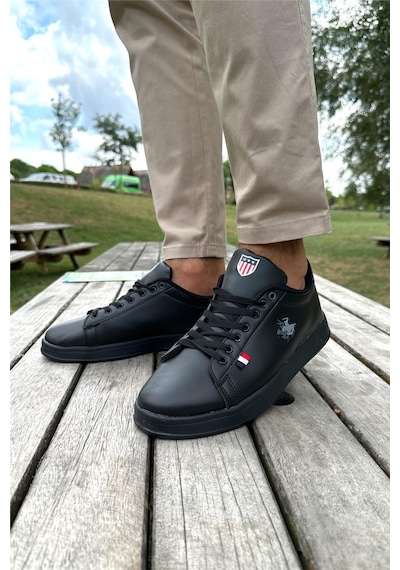 Erkek Sneakers Günlük Spor Ayakkabı Siyah-sıyah Siyah