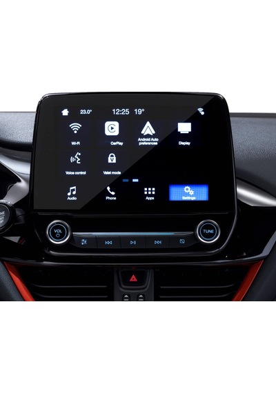 Ford Fiesta Uyumlu 8 İnç Navigasyon Temperli Cam Ekran Koruyucu