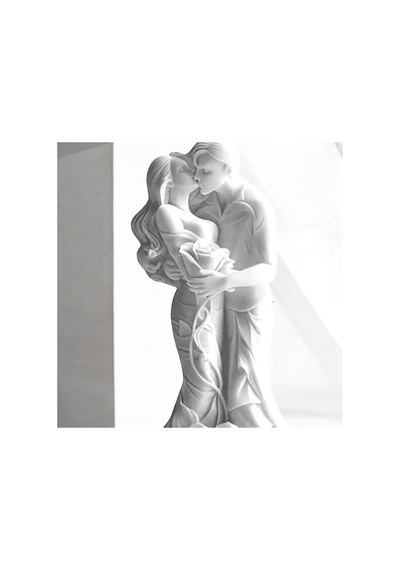 Romantik Çift Heykeli & Biblosu 11x5 Cm Özel Tasarım Aşkın Simgesi - Sevgili Biblo