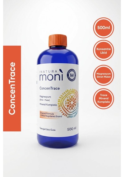 Inatura Moni Concentrace Magnezyum Mineral Kompleks 500 Ml