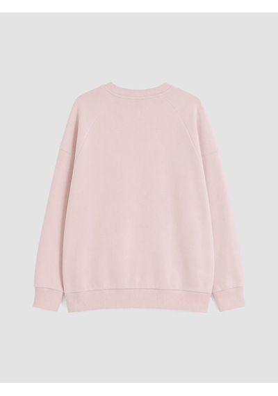 Lcw Modest Pembe Bisiklet Yaka Kadın Sweatshirt Tunik