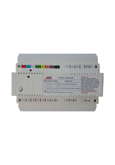 Audio Görüntüsüz Diafon Santralı Es 102