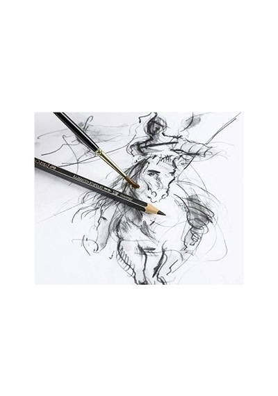 Faber-castell 117802 - Aquarellbleistift Graphite Aquarelle, Härtegrad 2b 124-Pembe